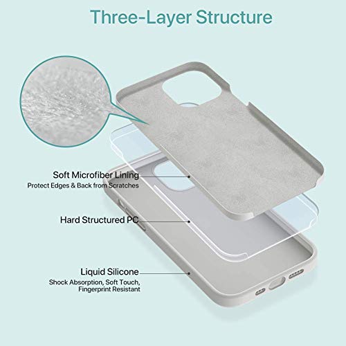 Liquid Silicone Case For iPhone 12 & 12 Pro