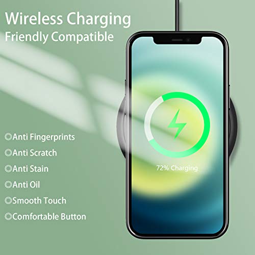 Temdan Clear Case Compatible with iPhone 12 Case/iPhone 12 Pro Case, Non-Yellowing Shockproof Protective Phone Case- Slim Thin