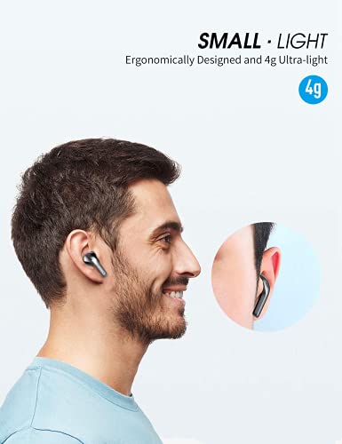 Wireless Earbuds 5.1, Bluetooth Headphones in-Ear, 35H Playtime, USB-C Fast Charge, Wireless Earphones Deep Bass, Touch Control, IPX7 Waterproof Sport Wireless Headphones