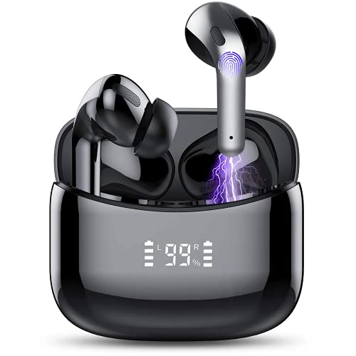 Wireless Earbuds 5.1, Bluetooth Headphones in-Ear, 35H Playtime, USB-C Fast Charge, Wireless Earphones Deep Bass, Touch Control, IPX7 Waterproof Sport Wireless Headphones