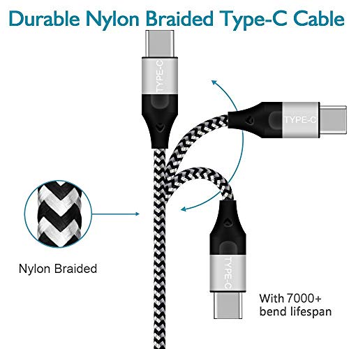 USB Type C Cable Fast Charge 2M 2M,3A Charger Charging Lead for Samsung Galaxy A50 A70 A51 A71 5G A41 A21S A31 A80 A40 A42 A32 A90 Note 9 8 10 20 A20E