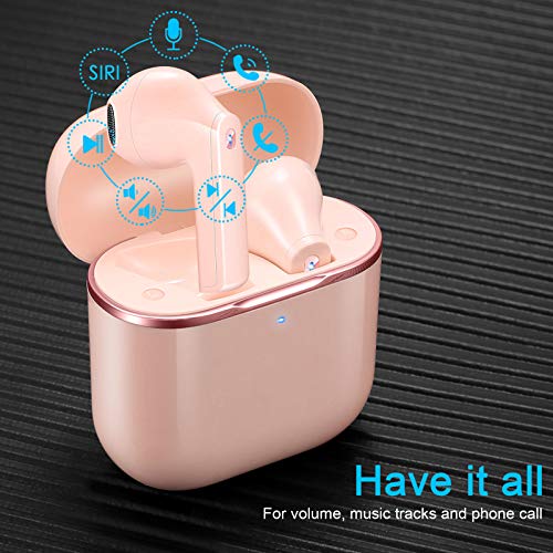 Wireless Earbuds, yobola Wireless Headphones, IPX5 Waterproof Wireless Earphones Touch Control, Bluetooth 5.1 Earbuds, 25 Hrs with USB-C Charging with Running