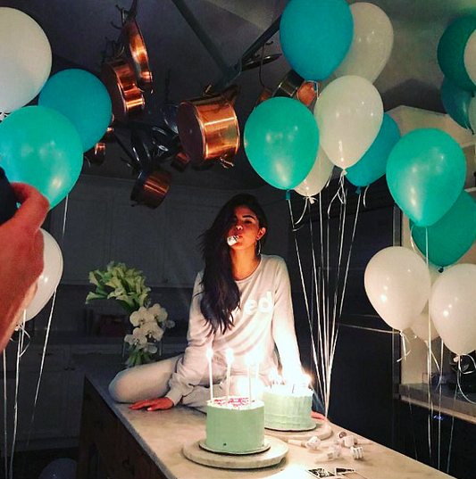 Check out how Selena celebrates her birthday