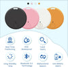 Key or Phone Finders, 4 Pack Portable Mini Bluetooth Tracker, Item Locator GPS Tracking for Pets Wallet Keychain Backpack, App Control Compatible with iOS Android Phone