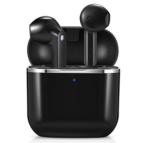 Wireless Earbuds, yobola Wireless Headphones, IPX5 Waterproof Wireless Earphones Touch Control, Bluetooth 5.1 Earbuds, 25 Hrs with USB-C Charging with Running