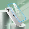 Temdan Clear Case Compatible with iPhone 12 Case/iPhone 12 Pro Case, Non-Yellowing Shockproof Protective Phone Case- Slim Thin