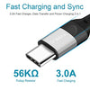 USB Type C Cable Fast Charge 2M 2M,3A Charger Charging Lead for Samsung Galaxy A50 A70 A51 A71 5G A41 A21S A31 A80 A40 A42 A32 A90 Note 9 8 10 20 A20E