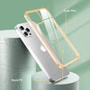 Temdan Clear Case Compatible with iPhone 12 Case/iPhone 12 Pro Case, Non-Yellowing Shockproof Protective Phone Case- Slim Thin