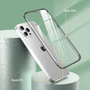 Temdan Clear Case Compatible with iPhone 12 Case/iPhone 12 Pro Case, Non-Yellowing Shockproof Protective Phone Case- Slim Thin