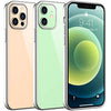 Temdan Clear Case Compatible with iPhone 12 Case/iPhone 12 Pro Case, Non-Yellowing Shockproof Protective Phone Case- Slim Thin