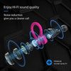 Bluetooth Headphones True Wireless Earbuds with Charging Case IPX7 Waterproof Premium HI-FI Stereo Sound Earphones Built-in Mic In-Ear Headsets Deep Bass for Sport Running Black