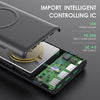 Wireless Power Bank 33800mAh, 5 Outputs 【PD 25W QC 4.0 Fast Charging + 15W Wireless Charging】 Portable Charger, Pxwaxpy External Battery Pack with 2 Inputs Compatible with iPhone, Samsung, Android etc