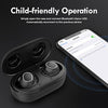 Wireless Earbuds, ERITEX M30 Bluetooth Headphones, Immersive Bass Sound Wireless Earphones Built in Microphones IPX8 Waterproof Bluetooth Earbud in Ear Touch Control, 25 Hrs USB-C for Sports/Running