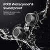 Wireless Earbuds, ERITEX M30 Bluetooth Headphones, Immersive Bass Sound Wireless Earphones Built in Microphones IPX8 Waterproof Bluetooth Earbud in Ear Touch Control, 25 Hrs USB-C for Sports/Running