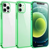 Temdan Clear Case Compatible with iPhone 12 Case/iPhone 12 Pro Case, Non-Yellowing Shockproof Protective Phone Case- Slim Thin