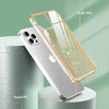 Temdan Clear Case Compatible with iPhone 12 Case/iPhone 12 Pro Case, Non-Yellowing Shockproof Protective Phone Case- Slim Thin
