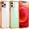 Temdan Clear Case Compatible with iPhone 12 Case/iPhone 12 Pro Case, Non-Yellowing Shockproof Protective Phone Case- Slim Thin