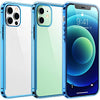 Temdan Clear Case Compatible with iPhone 12 Case/iPhone 12 Pro Case, Non-Yellowing Shockproof Protective Phone Case- Slim Thin