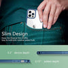 Temdan Clear Case Compatible with iPhone 12 Case/iPhone 12 Pro Case, Non-Yellowing Shockproof Protective Phone Case- Slim Thin