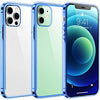 Temdan Clear Case Compatible with iPhone 12 Case/iPhone 12 Pro Case, Non-Yellowing Shockproof Protective Phone Case- Slim Thin