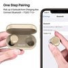 Wireless Earbuds Bluetooth Headphones Premium Fidelity Sound Quality Wireless Charging Case Digital LED Intelligence Display IPX8 Waterproof Earphones Built-in Mic Headset for Sport Black