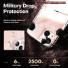 3 in 1 Defender Designed for iPhone 13 Case 6.1 Inch, with 2 Pack Tempered Glass Screen Protector + 2 Pack Camera Lens Protector