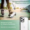 Temdan Clear Case Compatible with iPhone 12 Case/iPhone 12 Pro Case, Non-Yellowing Shockproof Protective Phone Case- Slim Thin