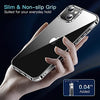 CASEKOO Crystal Clear Designed for iPhone 13 Case, [Not Yellowing] [Military Grade Drop Protection] Shockproof Protective Phone Case 6.1 inch 2021 (Clear)