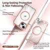 3 in 1 Defender Designed for iPhone 13 Case 6.1 Inch, with 2 Pack Tempered Glass Screen Protector + 2 Pack Camera Lens Protector
