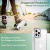 Temdan Clear Case Compatible with iPhone 12 Case/iPhone 12 Pro Case, Non-Yellowing Shockproof Protective Phone Case- Slim Thin