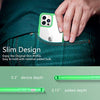 Temdan Clear Case Compatible with iPhone 12 Case/iPhone 12 Pro Case, Non-Yellowing Shockproof Protective Phone Case- Slim Thin