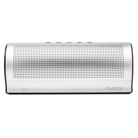 silver bluetooth speaker - wireless dual pairing up to 40w